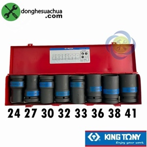 Bộ tuýp 8 chi tiết 1” Kingtony 8409MP