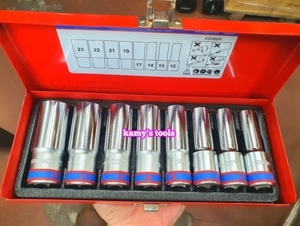 Bộ tuýp 8 chi tiết Kingtony 4208MR - 1/2"