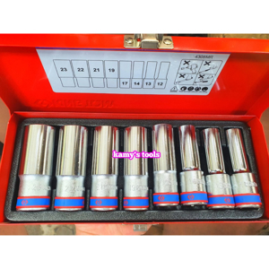 Bộ tuýp 8 chi tiết Kingtony 4208MR - 1/2"