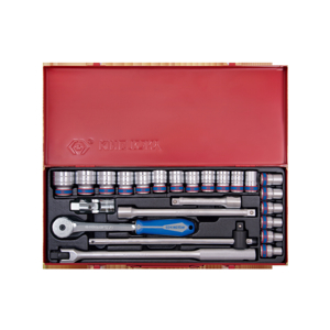 Bộ tuýp bông 1/2″ 24 chi tiết hệ mét Kingtony 4026MR04