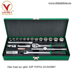 Bộ tuýp bông 20 món Toptul GCAD2007