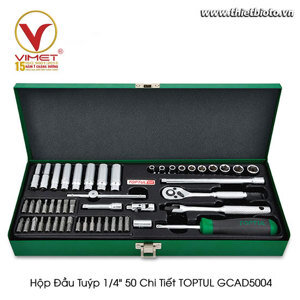 Bộ tuýp bông 50 món Toptul GCAD5004
