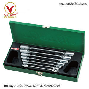Bộ tuýp điếu 7 chi tiết Toptul GAAD0703