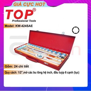 Bộ tuýp lục giác 24 món Top KW-424SAE