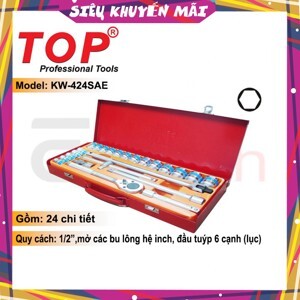 Bộ tuýp lục giác 24 món Top KW-424SAE