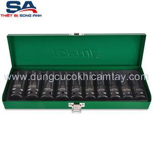 Bộ tuýp lục giác dài 1/2 inch dùng cho súng 10 món Toptul GDAD1002