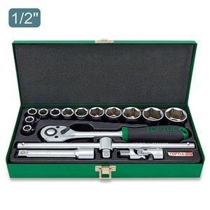 Bộ tuýp lục giác mờ 1/2" 16 món Toptul GCAD1607