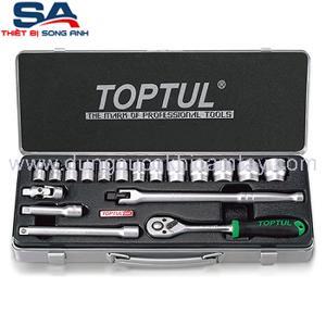 Bộ tuýp lục giác Satin 3/8" 18 món Toptul GCAD1805