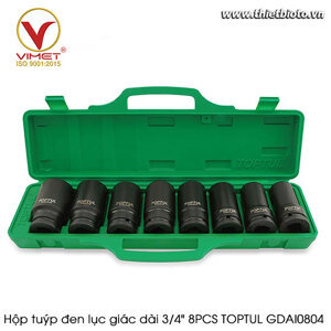 Bộ tuýp lục giác Toptul GDAI0804