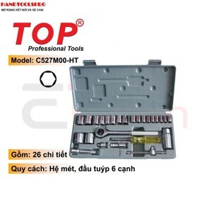 Bộ tuýp Prodigieux C527M00-HT, 26 chi tiết