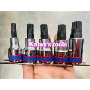 Bộ tuýp sao 1/2” 5 chi tiết Kingtony 4105PR