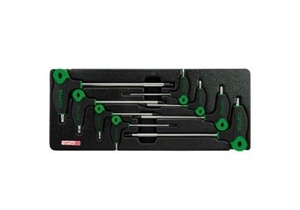 Bộ tuýp sao chữ L 8 món Toptul GAAT0812