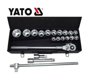 Bộ tuýp tay vặn tổng hợp YATO YT-1335, 21 chi tiết