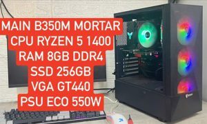 Bộ vi xử lý AMD RYZEN 5 1400 4-Core 3.2 GHz (3.4 GHz Turbo) Socket AM4