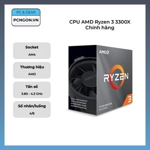 Bộ vi xử lý - CPU AMD Ryzen 3 3300X