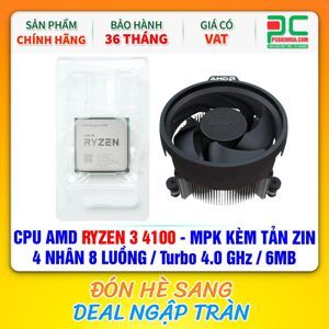 Bộ vi xử lý - CPU AMD Ryzen 3 4100 MPK
