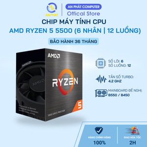 Bộ vi xử lý - CPU AMD Ryzen 5 5500