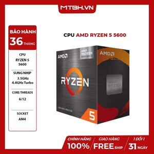 Bộ vi xử lý - CPU AMD Ryzen 5 5600