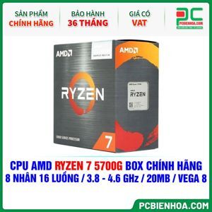 Bộ vi xử lý - CPU AMD Ryzen 7 5700G