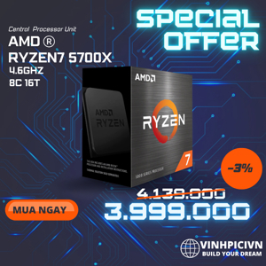 Bộ vi xử lý - CPU AMD Ryzen 7 5700X