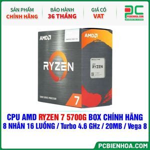 Bộ vi xử lý - CPU AMD Ryzen 7 5700G