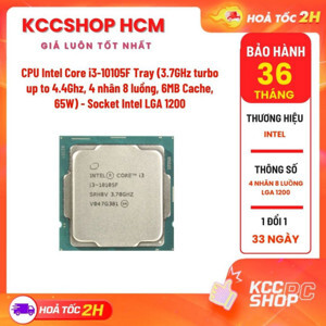 Bộ vi xử lý - CPU Intel Core i3-10105