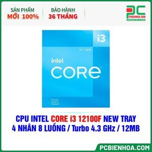 Bộ vi xử lý - CPU Intel Core i3 12100F