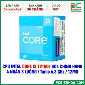 Bộ vi xử lý - CPU Intel Core i3 12100F
