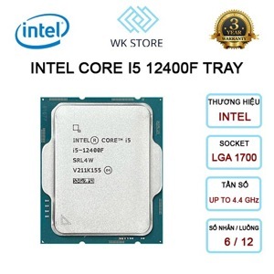 Bộ vi xử lý - CPU Intel Core i5-12400F