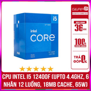 Bộ vi xử lý - CPU Intel Core i5-12400F