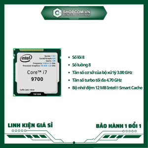 Bộ vi xử lý - CPU Intel Core i7-9700