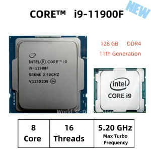 Bộ vi xử lý - CPU Intel Core i9-11900F  - 2.5GHz - 16MB Cache