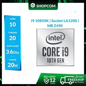 Bộ vi xử lý - CPU Intel Core i9-10850K