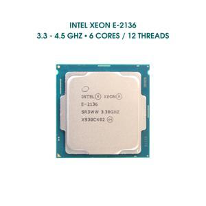 Bộ vi xử lý - CPU Intel Xeon E-2136 Processorr