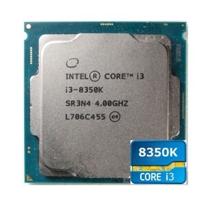 Bộ vi xử lý Intel Core I3-8350K (4.0GHZ, 8MB CACHE, 4C-4T) SK 1151-V2