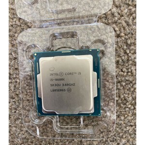 Bộ vi xử lý Intel Core I5-8600K (3.6GHZ, 9MB CACHE, 6C-6T) SK 1151-V2