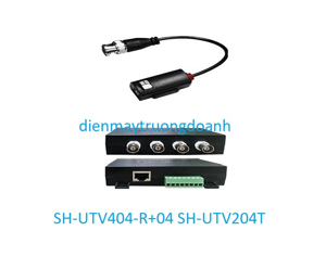 Bộ video balun 4 kênh HD Hikvision SH-UTV404-R+04 SH-UTV204T