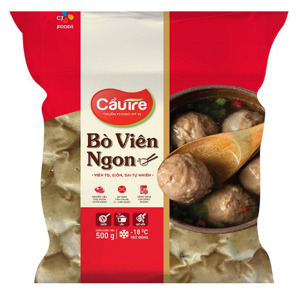 Bò viên ngon Cầu Tre gói 500g