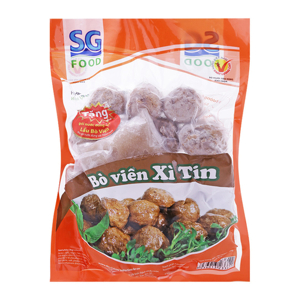 Bò viên xì tin SG Food 340g