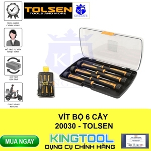 Bộ vít 6 cây Tolsen 20030