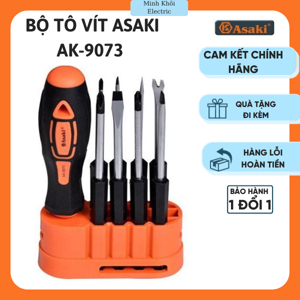 Bộ tô vít điện thoại 9 chi tiết Asaki AK-9073