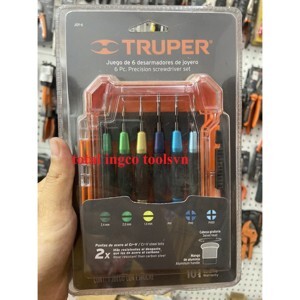 Bộ vít đồng hồ cán nhôm 6 cây Truper 14202 JOY-6