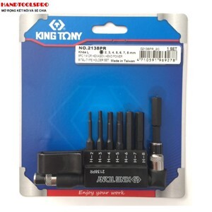 Bộ vít lục giác 7 cây Kingtony 2138PR