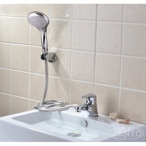 Bộ vòi chậu lavabo kết hợp sen tắm nóng lạnh Zento ZT2043