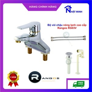 Bộ vòi chậu lavabo Rangos RG-03V