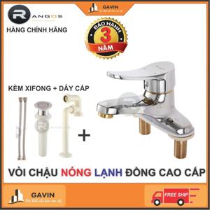 Bộ vòi chậu lavabo Rangos RG-02V