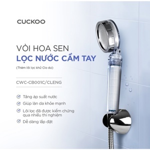 Bộ vòi sen lọc nước và massage Cuckoo CWC-CB001C