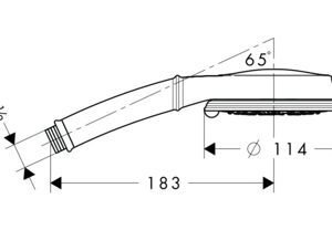 Bộ vòi sen xả bồn HAFELE Hansgrohe 589.50.835