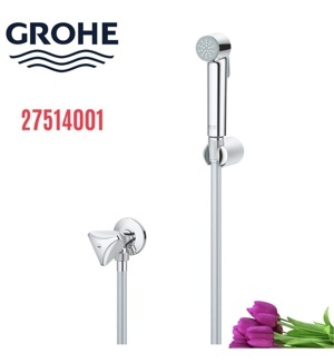 Bộ vòi xịt lạnh+gác+dây+van NTempesta F Grohe 27514001