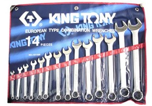 Bộ vòng miệng 14 chi tiết hệ inch Kingtony 1214SR